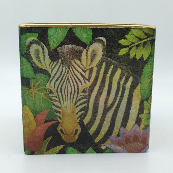 The Tropical Foursome on a 6" Square - Picture 2 of 4